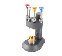 AKLOSIPY Outil de Presseur Automatique d'aiguilles de Montre à 4 Broches pour Horlogers-Alliage d'aluminium de Haute Précision pour Une Installation de qualité Professionnelle (Installation à 4
