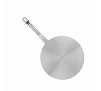 AKLOSIPY Plaque Diffuseur de Chaleur en Acier Inoxydable de 24 Cm pour Cuisinière à Induction et Cuisinière à Gaz, Compatible avec les Ustensiles de Cuisine Non Inductifs comme les Poêles en Fer,