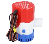 AKLOSIPY Pompe de Cale de Bateau Automatique de Type électrode 12 V 1100 GPH avec 4 M - Pompe de Cale Marine Submersible pour Yachts, Camping-cars, Bateaux de Pêche et Réservoirs - Compact - Design