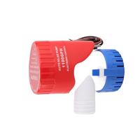 AKLOSIPY Pompe de Cale de Bateau Automatique de Type électrode 12 V 1100 GPH avec 4 M - Pompe de Cale Marine Submersible pour Yachts, Camping-cars, Bateaux de Pêche et Réservoirs - Compact - Design