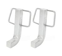 AKLOSIPY TH-1045-S- Goupilles Snap L avec Clips - Goupilles en Forme de L en Acier Robuste zingué de 4/4 Pouces X 15 Mm pour Attelages de Distribution de Poids, y Compris 'égaliseur Reese