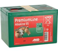 AKO Batterie Alkaline 9 V, 55 Ah, L x B x H 165 x 110 x 110 mm