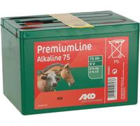 AKO Batterie Alkaline 9 V, 75 Ah, L x B x H 165 x 110 x 110 mm
