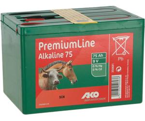 AKO Batterie Alkaline 9 V, 75 Ah, L x B x H 165 x 110 x 110 mm