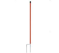 AKO Piquet de remplacement 65 cm, double pointe pour filet à petits animaux et à gibier