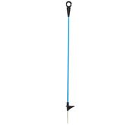 AKO Piquet en fibre de verre ovale Premium BLUE incl. isolateur de tête - 10 pièces