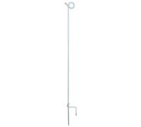 AKO Piquet métallique avec oeillet 109 cm - 10 pcs. piquet galvanisé, épaisseur 6,5 mm