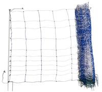 AKO TitanNet 145 Weidenetz blau/weiß 50?m x 145?cm, 15?Pfähle, Doppelspitze