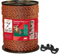 AKO Weidezaunseil PremiumLine 400 m, 6,5 mm dicke Kupferleiter