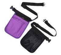 AKOOSY 2 Pièces Sacoche à Outils de Taille en Oxford, | Poche Avant à Ouverture Rapide, Bandes Élastiques, Ceinture Réglable, Usage Intérieur et Extérieur