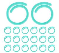 AKOOSY 200 Clips de Fixation pour Plantes en Plastique PP Vert, Pince à Greffer Facile à Utiliser Fixer, Support pour Tiges de Tomates et Branches de Plantes Jardin