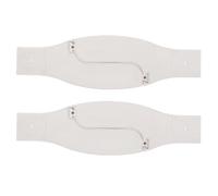 AKOOSY 2pièces Connecteur de Rail de Rideau Flexible Anti-Rebond pour Montage Plafond et Mur Adapté aux Coins et Camping-Cars Empêche Fuite de Lumière Installation Facile
