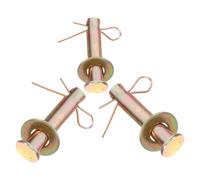AKOOSY 3 Pièces Goupille Métallique Robuste en Métal Or pour Poulie de Ventilateur de Plafond Attache Métallique Pratique, pour Usage Professionnel et Bricolage