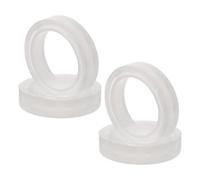 AKOOSY 4 Pièces Anneau Diffuseur Parfumé en Silicone pour Ampoule 62 MM | Design Compact, Diffusion de Fragrance, Montage sans Gêner la Lumière, pour Lampe Halogène à Filament