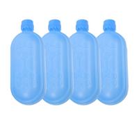 AKOOSY 4 Pièces Bloc Réfrigérant Réutilisable Bleu PE pour Glacières | Usage Extérieur et Camping, Facile à Congeler, Insertion et Retrait Simples, Compatible Glacières