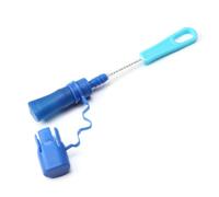 AKOOSY 4 Pièces Kit de Nettoyage Poche Eau, Tube, Embout | Brosse Longue à Ressort, Grosse Brosse, Petite Brosse, Support Pliant, pour Tuyau et Valve