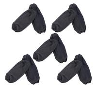 AKOOSY 5 Paires Manches de Protection Bras en Denim, Lot | Double Bord Élastique, Tenue Sûre, Confort au Porté, Usage Atelier Fabrication Chantier, Bleu Marine Couleur Aléatoire