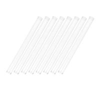 AKOOSY 8 Pièces Récipient de Rangement pour Parfum Tube Transparent Léger | Organisation et Stockage, Couvercle Amovible, Résistant à L’usure, pour Bâtonnets D’parfum et Sauge