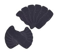 AKOOSY Bandeau Anti-Transpiration Lot de 12 Pièces pour Casque de Chantier Noir, Doublure en Éponge Confortable, Design Antichoc et Ajustable pour Protection