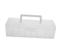 AKOOSY Boîte De Rangement Pour Paquets De Semences Plastique Transparent Organisateur Portable Humidité Poussière Conteneur Léger Et Pratique Pour Jardinage