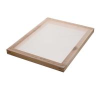 AKOOSY Cadre Écran de Sérigraphie Réutilisable pour DIY Maison Cadre Impression Soie Pratique et Outil Créatif Familial pour Activités Manuelles