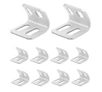 AKOOSY Clips de Fixation pour Housse de Canapé, Lot de 100 Pièces en Fer et Caoutchouc, Construction Robuste pour Réparation de Canapé et Ressorts, Couleur Argenté