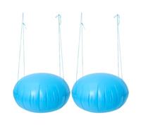 AKOOSY Coussin Gonflable de Piscine en PVC 2pcs, Forme Ronde Ergonomique, Protection Hivernale pour Piscine Extérieure et Loisirs en Plein Air