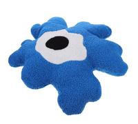 AKOOSY Coussin Peluche Fleur Bleu Doux et Confortable de Fleur, Coussin Décoratif Créatif et Élégant pour Chambre ou Canapé