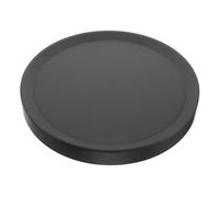 AKOOSY Plateau Roulant Rond pour Plante en Plastique et Métal Léger, Étanche, Dimensions 31,5x31,5x4,2cm, pour Terrasse et Jardin