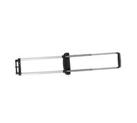 AKOOSY Poignée de Valise Télescopique Aluminium Double Tige Robuste Réglable pour Bagage de Voyage Valise Trolley 96,5 Cm Usage Réparation Silentieuse