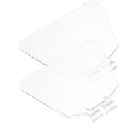 AKOOSY Protège pour touret à meuler 2 pièces en Plastique, kit de Remplacement pour écran oculaire, Protection des Yeux en Espace de Travail