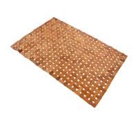 AKOOSY Tapis de Bain Bambou Pliable Antidérapant Bois Naturel pour Salle de Bain Sauna Spa Matelas Portable et Résistant à Humidité