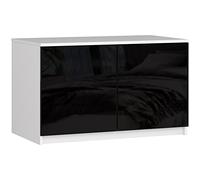 AKORD Armoire de Rangement Extension | Augmente la Capacité de la Penderie | L90 x H55 P51 cm | 2 étagères | Facile à Monter | Petite Augmentation de Armoir a Vetement