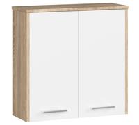 Akord Armoire Murale 1 Porte Chêne Sonoma/Blanc 60X23X60