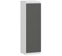 Akord Armoire murale vitrine - Blanc