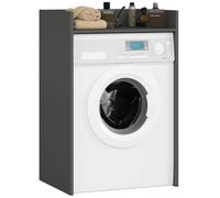 Meuble pour lave-linge AKORD FIN Gris Graphite 64 cm 1 étagère 64x50x98 cm Gris graphite
