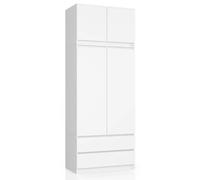 Akord Armoire surmeuble 2 portes - Blanc