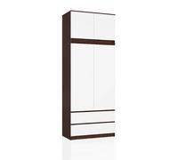 Akord armoire surmeuble 2 portes - Blanc