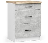 AKORD | Armoires de Cuisine Olive | Spacieux | Robuste | pour Tout Design | pour Une Petite Cuisine | pour Une kitchenette | dans Le Cadre d'un Ensemble