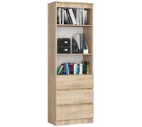 Akord Bibliothèque basse - Chêne