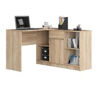 Akord Bureau D'angle Avec Buffet Chêne Sonoma 120X126X79