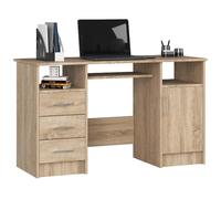 Akord Bureau informatique avec caisson - Chêne
