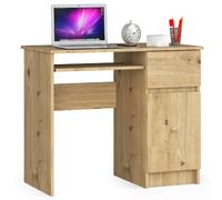 Akord Bureau informatique avec caisson - Chêne