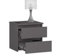 Akord Chevet 2 tiroirs - Graphite