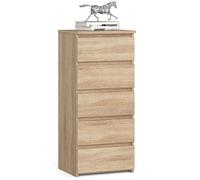 Akord Commode 5 tiroirs - Chêne sonoma