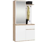 Akord Ensemble D'entrée Entro Chêne Sonoma/Blanc 95X35X183