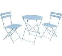 Akord Ensemble Mobilier De Balcon Orion Bleu 42X35X42
