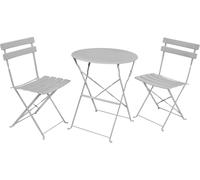 Akord Ensemble Mobilier De Balcon Orion Gris 42X35X42