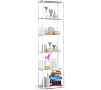 Akord Étagère Métallique Loft Blanc 50X32X192