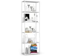 Akord Étagère Métallique Loft Blanc 60X32X192